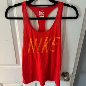 Nike Dri-FIT Red Athletic Tank
